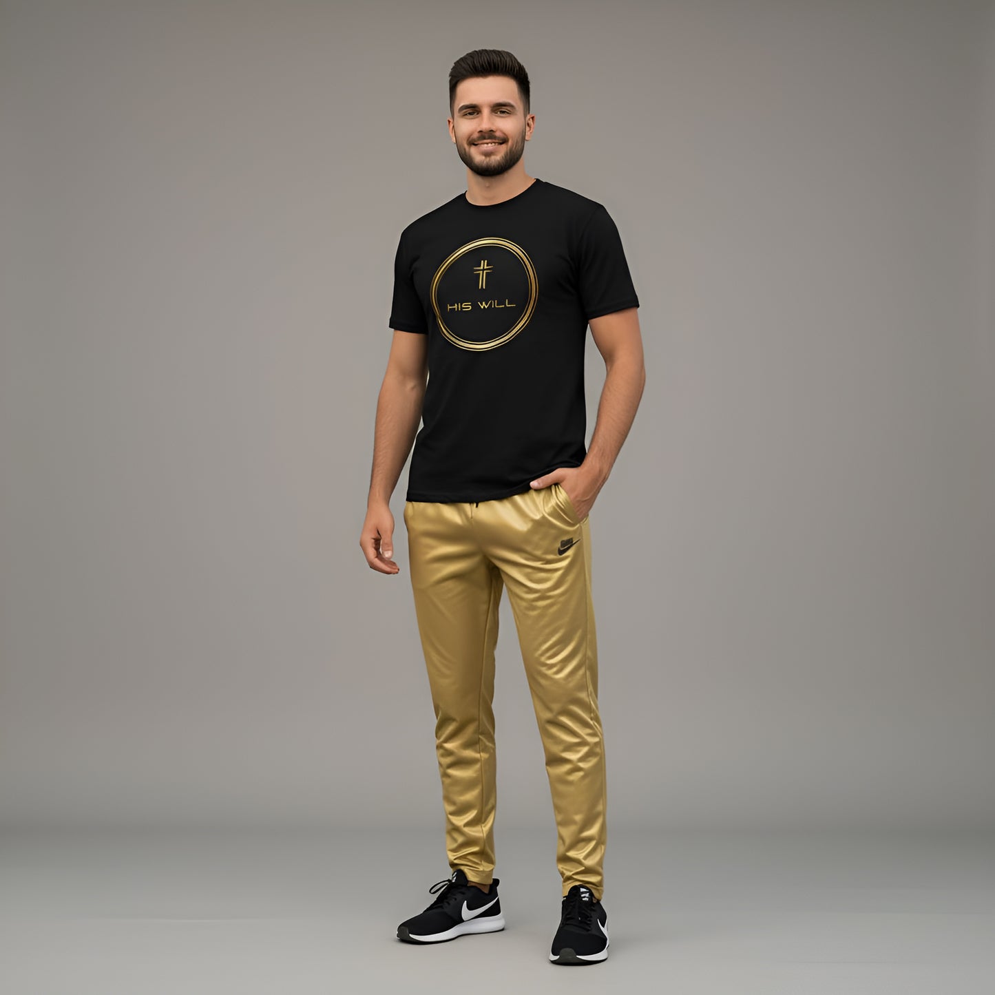 His Will Unisex Box T-Shirt - His Will Design