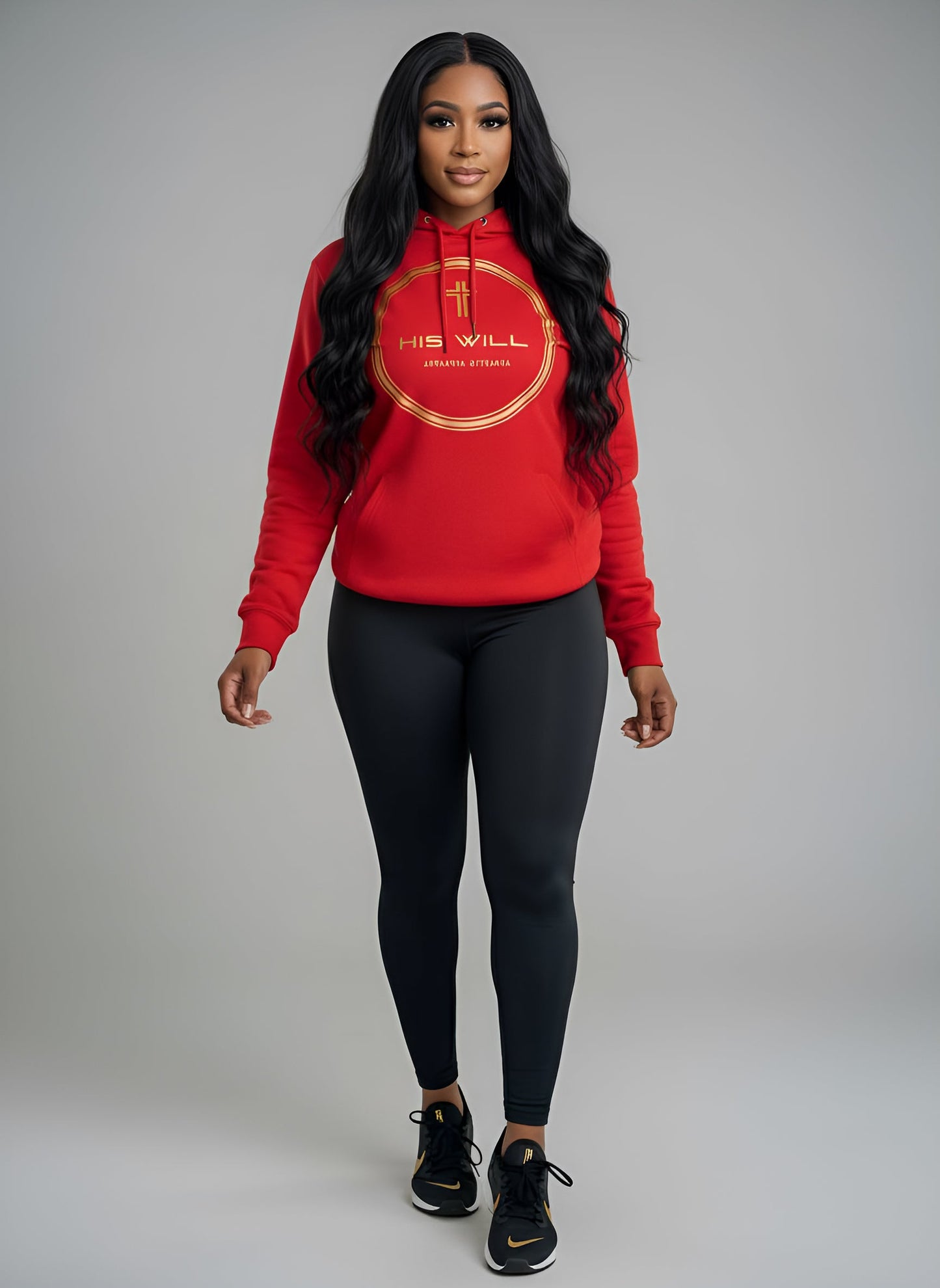 His Will Premium Vinyl Hoodie