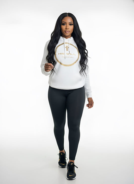 His Will Premium Vinyl Hoodie