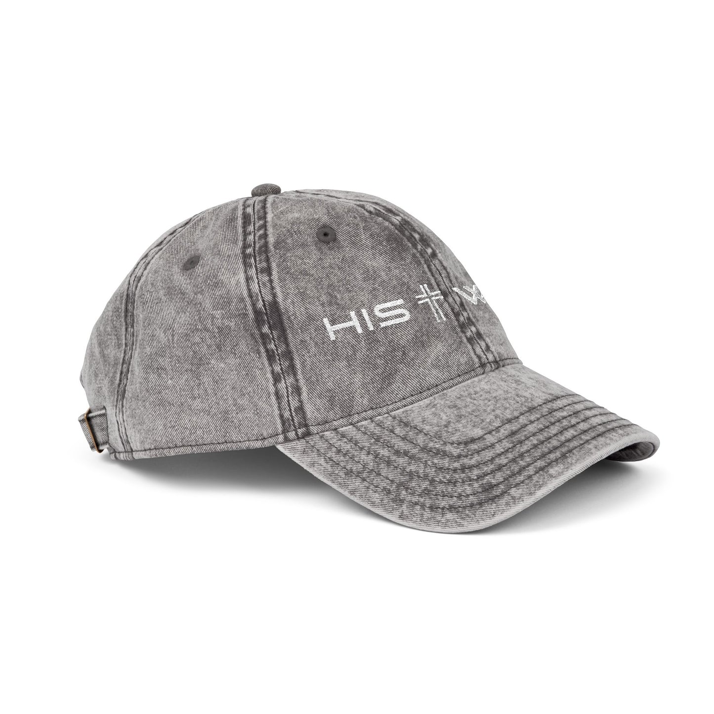 Vintage Embroidered Cap -His Will