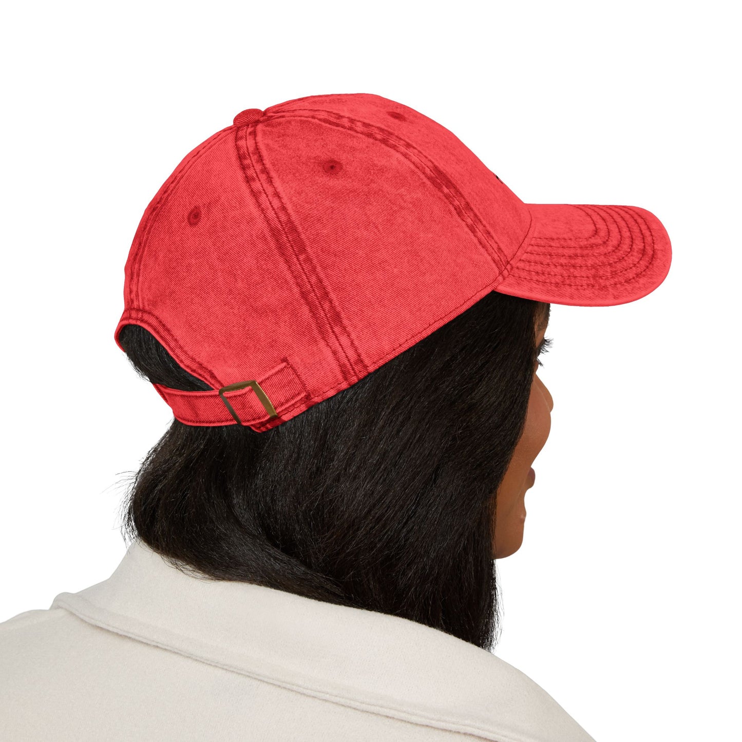 Vintage Embroidered Cap -His Will