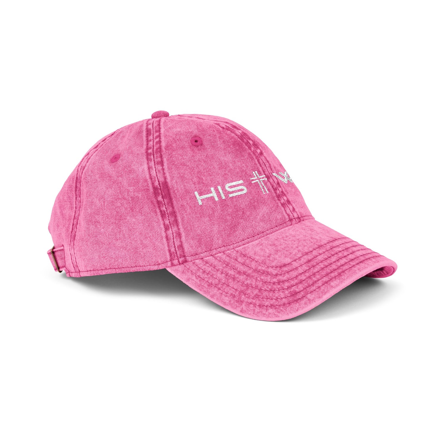 Vintage Embroidered Cap -His Will