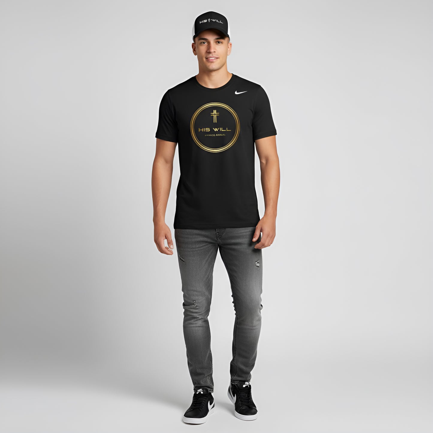 His Will Nike Athletic Dri-fit Shirt
