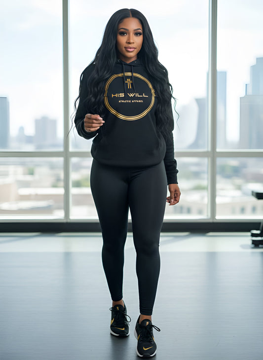 His Will Premium Vinyl Hoodie