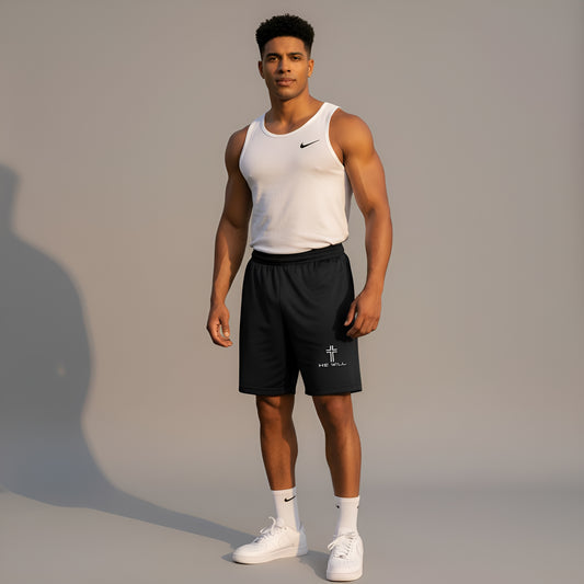 His Will Men's Athleisure Shorts