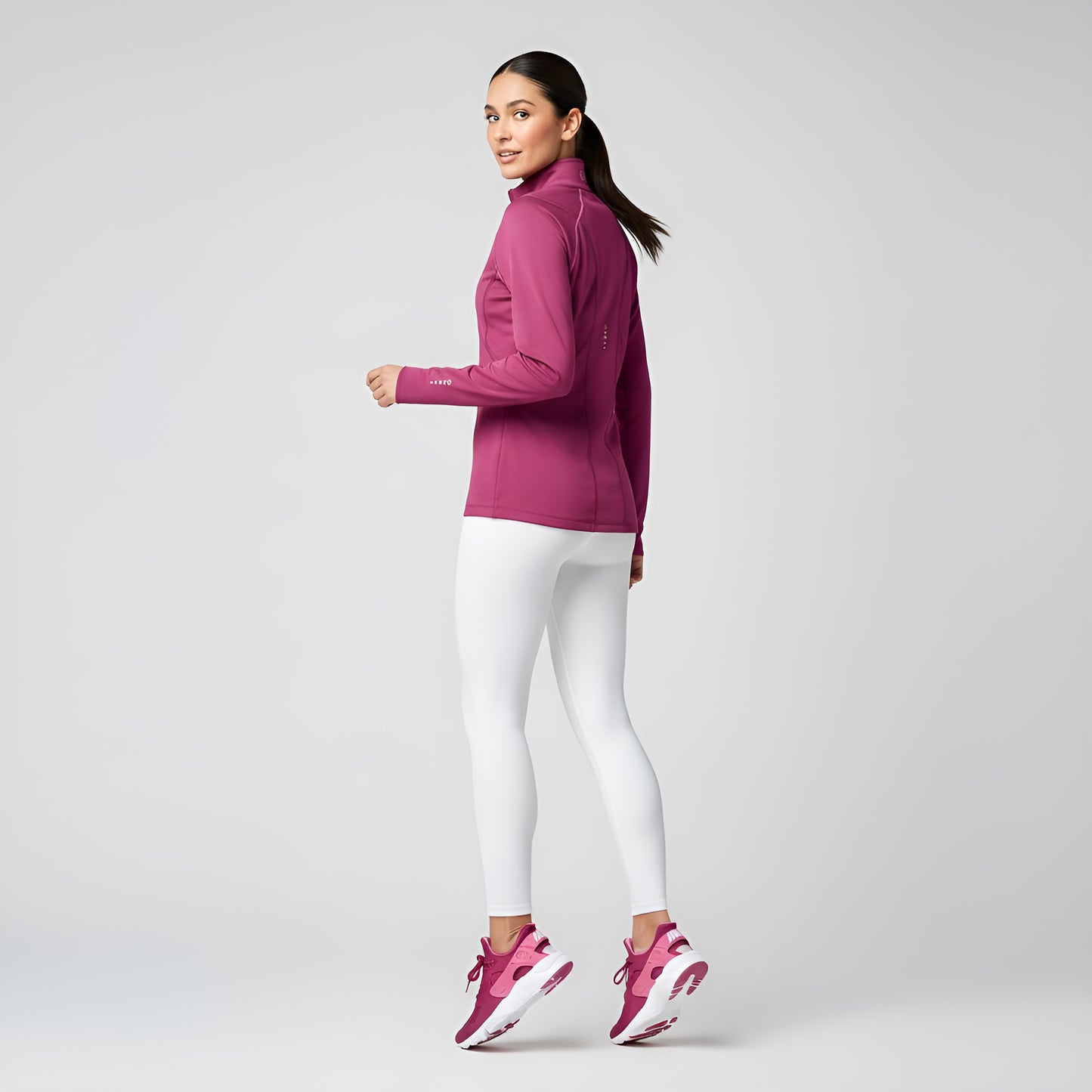 His Will Women Quater-Zip Pullover