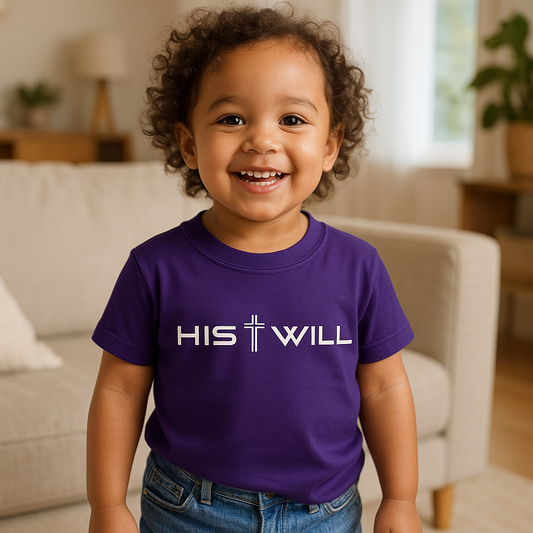 His Will Toddler Tee